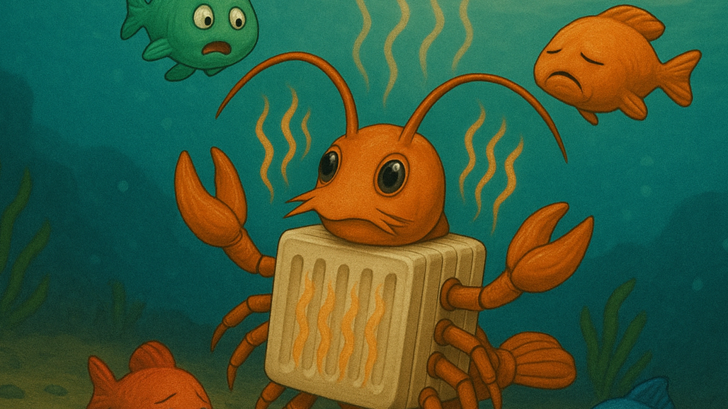 š¦š„ Gamberone Termosifone ā Il Calore del Mare Industriale