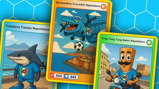 Napoli Campione, Brainrot in delirio: ecco le 3 carte celebrative Limited Edition!