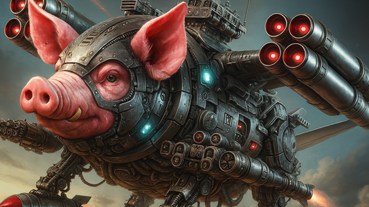 🐷🚀 Zvinokriny Bombachini - Un maiale volante