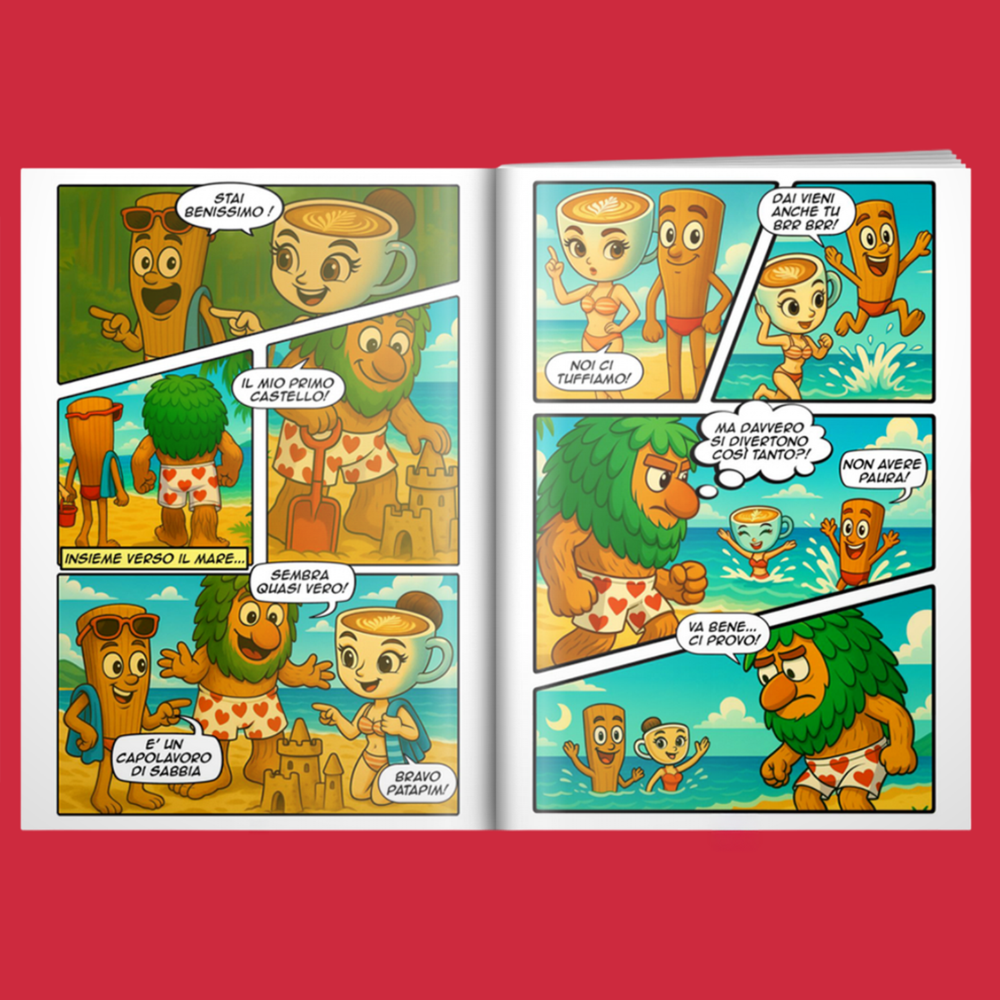 Fumetto THE BRAINROTS #0 - Numero Zero - by Italian Brainrot Comics (Luglio 2025)