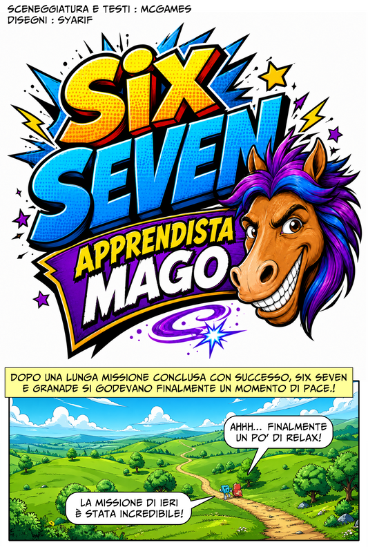 Fumetto Le Avventure di "Six Seven" Vol. 4 Serie 67 – Spin-off di The Brainrots