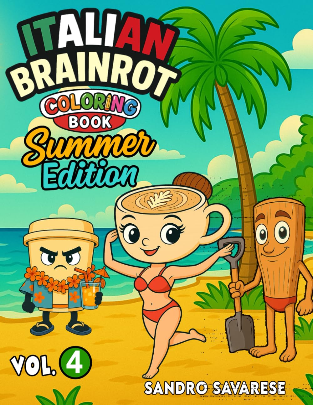 Italian Brainrot - Album da Colorare per Bambini "Coloring Book"