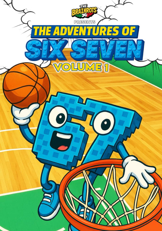 Fumetto Le Avventure di "Six Seven" Vol. 1 - Serie 67 – Spin-off di The Brainrots