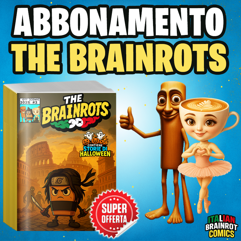 Abbonamento al fumetto The Brainrots