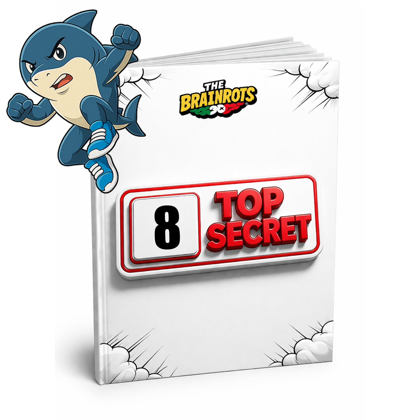 Fumetto The Brainrots n. 8 (Aprile 2026)