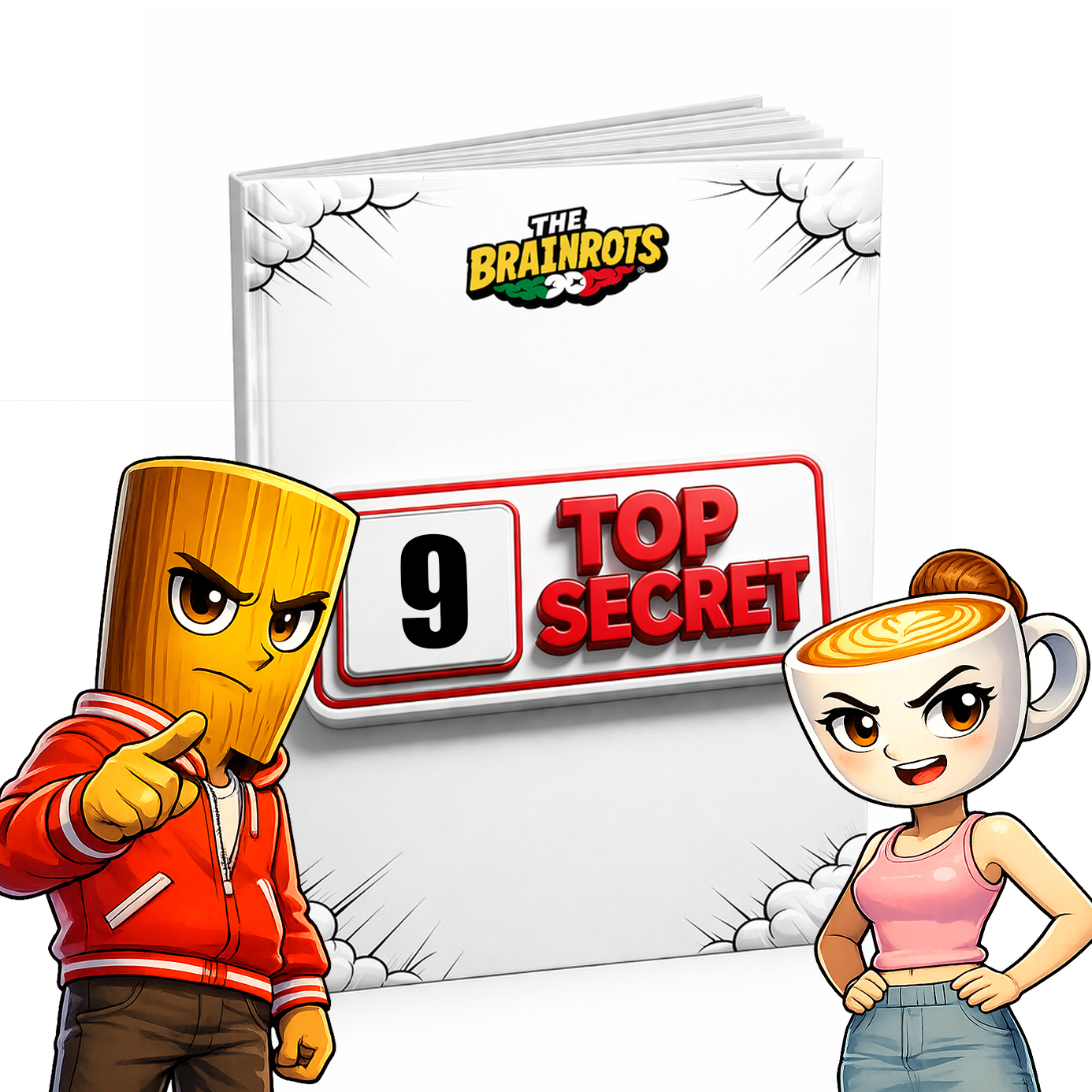 Fumetto The Brainrots n. 9 (Maggio 2026)