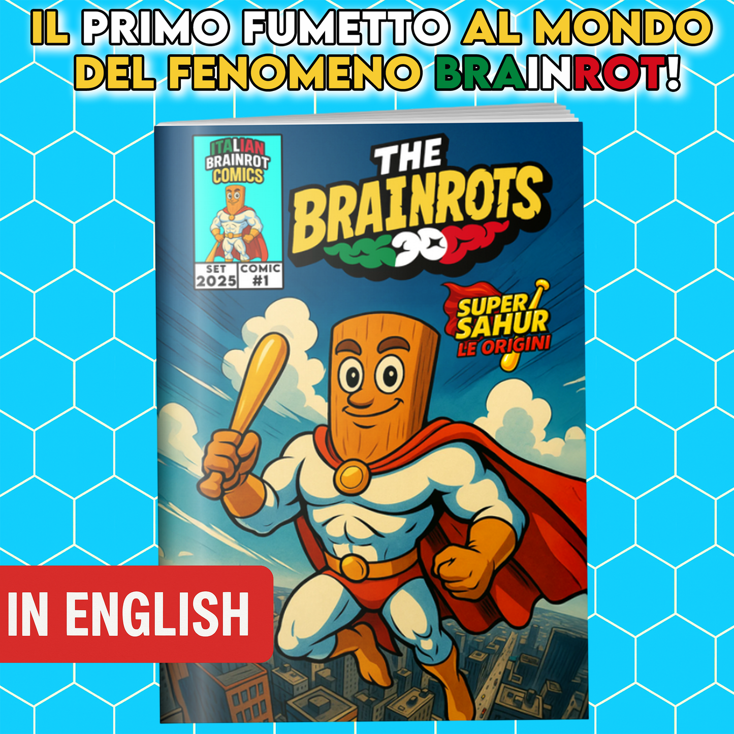 Fumetto THE BRAINROTS n. 1  Numero Uno - by Italian Brainrot Comics (Settembre 2025)