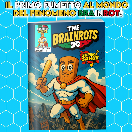 Fumetto THE BRAINROTS n. 1  Numero Uno - by Italian Brainrot Comics (Settembre 2025)