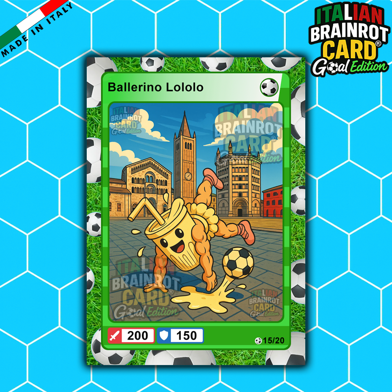 Box da 20 Cards - Italian Brainrot Card® "Goal Editon" 2025/26