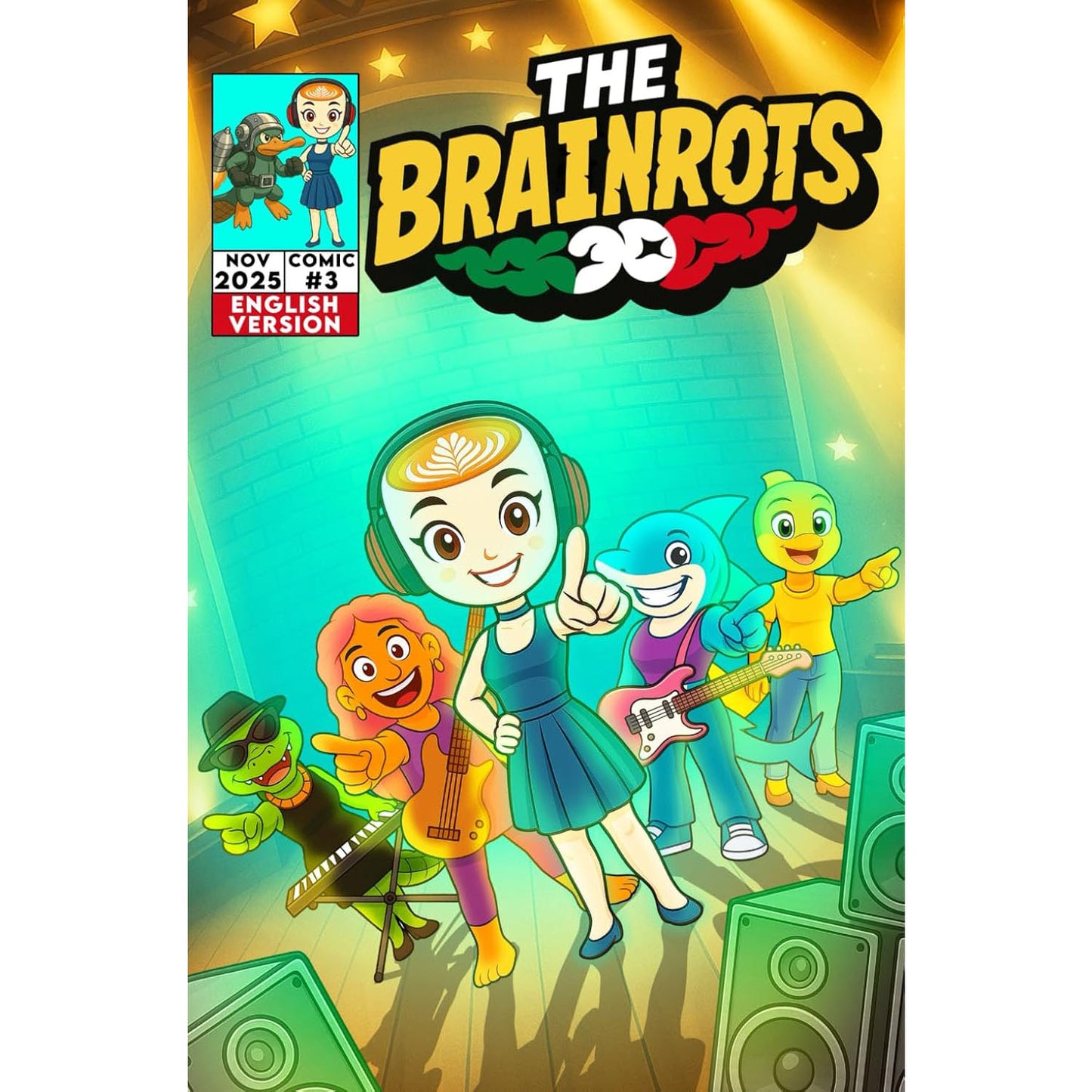 Fumetto The Brainrots n. 3 (Novembre 2025)