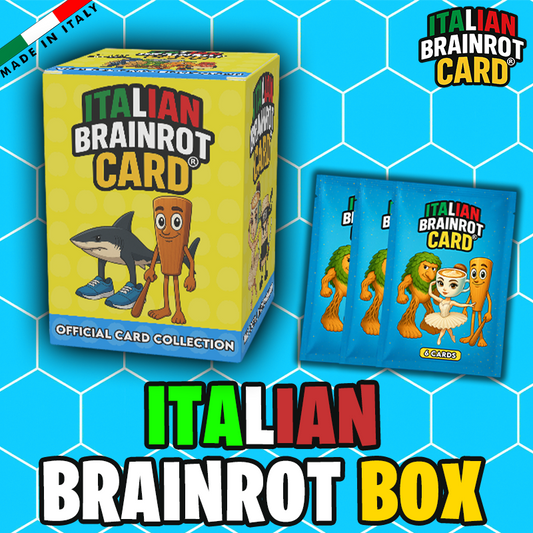 Sachet of ITALIAN BRAINROT CARD ® - Official Trading Card Game - TCG
