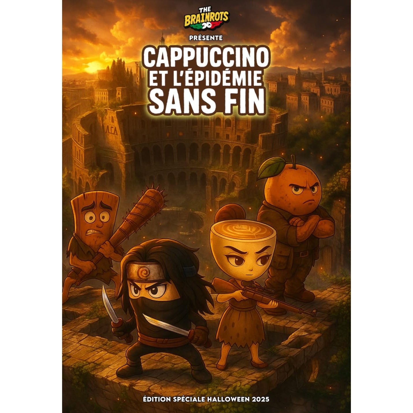 The Brainrots – Speciale Halloween 2025: "Cappuccino e l'Epidemia Infinita" (Formato Maxi)