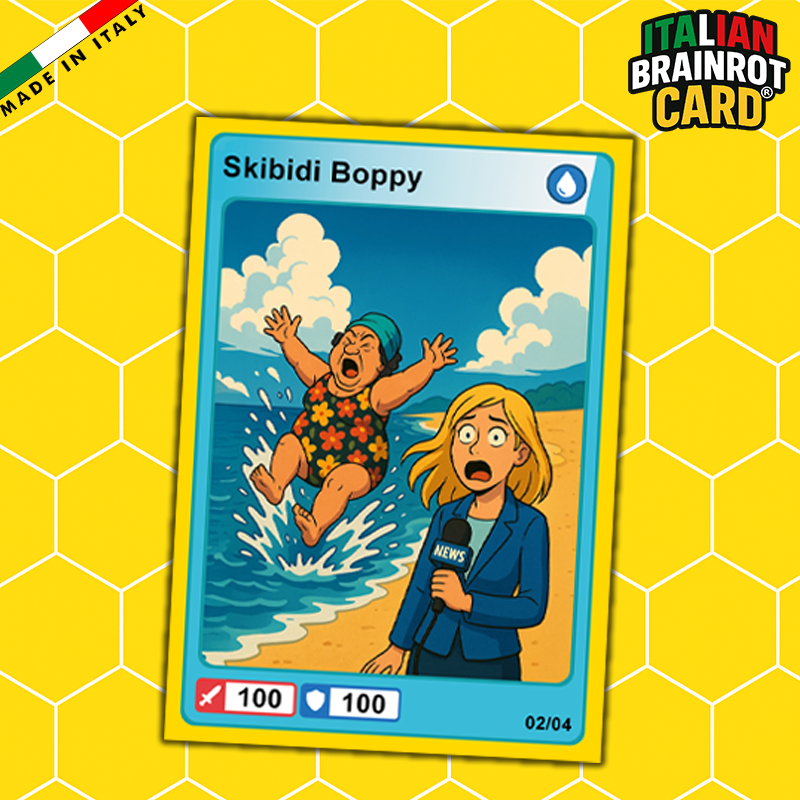 Skibidi Boppy Limited Edition di Italian Brainrot Card