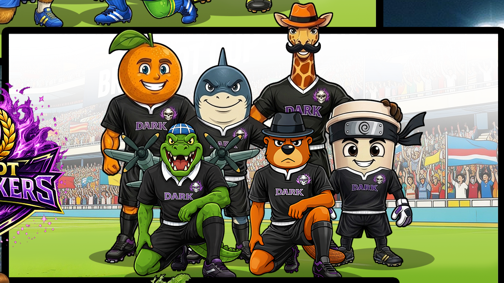 ⚽🏆⚫ BRAINROT CUP: BRAINROT DARK KICKERS