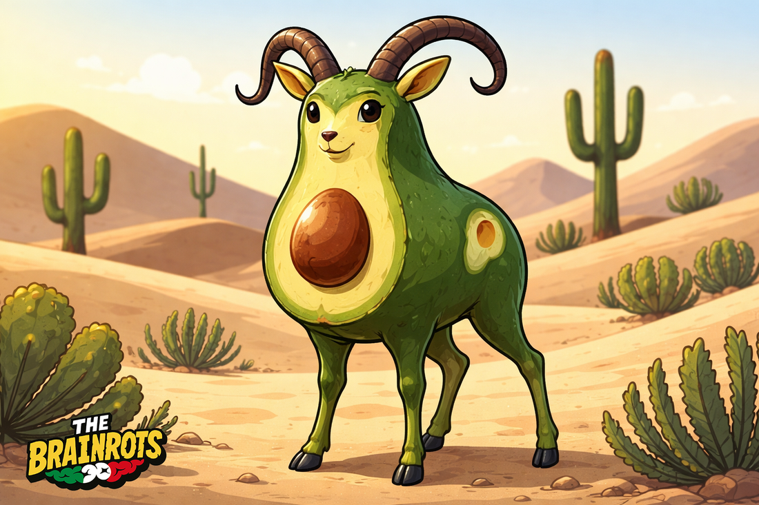 🥑🦌 Avocadini Antilopini - La Signora del Deserto