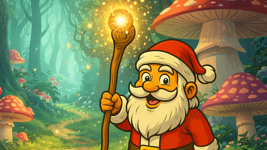 Babbo Nano: il Natale che nasce tra i funghi giganti 🍄✨
