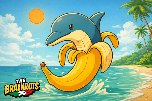 🍌🐬 Chi è Bananita Dolfinita ? La regina gialla del mare surrealista!