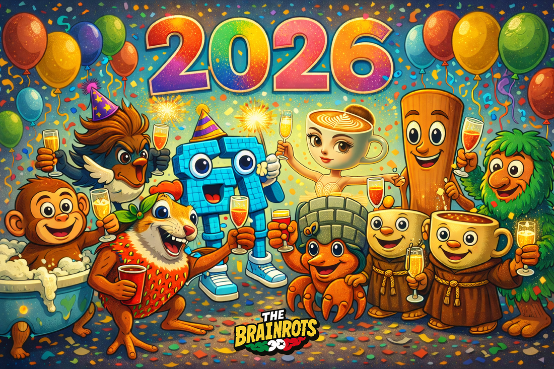 🎉🧠 Buon 2026 da The Brainrots 🎆