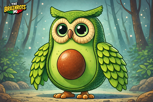 Nel Bosco Misterioso vive Avocadini Guffo