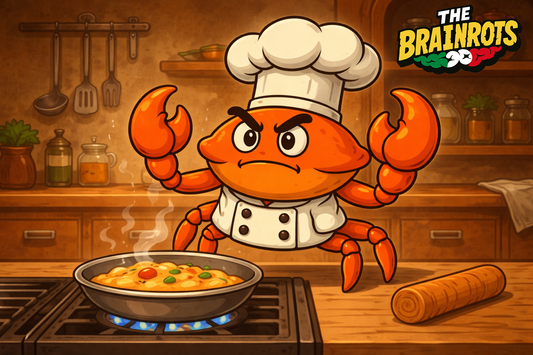 🍝🦀 Chef Crabracadabra: Il Cuoco Dannato