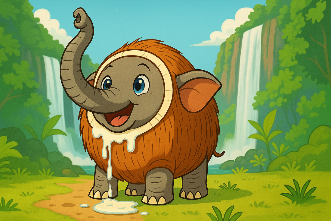 🥥🐘 Cocofanto Elefanto - L’Elefante Tropicale Smemorato