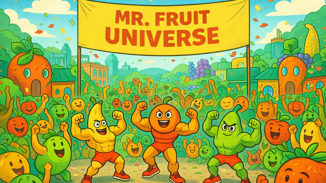 Storia: 💪🍊 MR. FRUIT UNIVERSE – La Forza delle Vitamine (The Brainrots n.6)