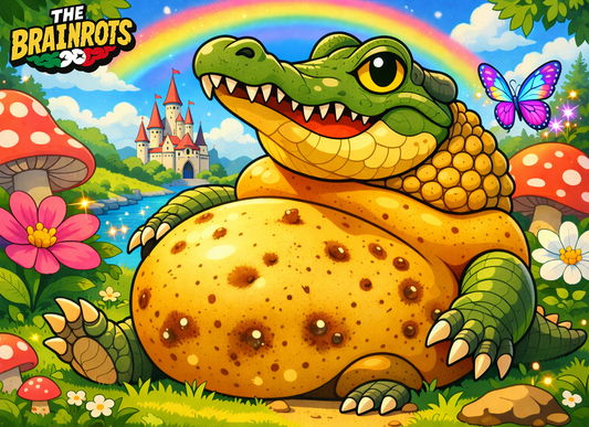 🥔🦎 Crocodilo Potatino: il coccopatata