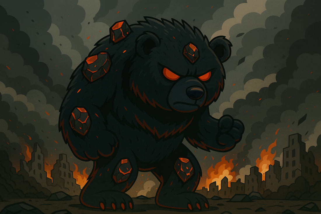 🐻🔥 Dangerito Bearito – Il Titano di Sangue e Lava