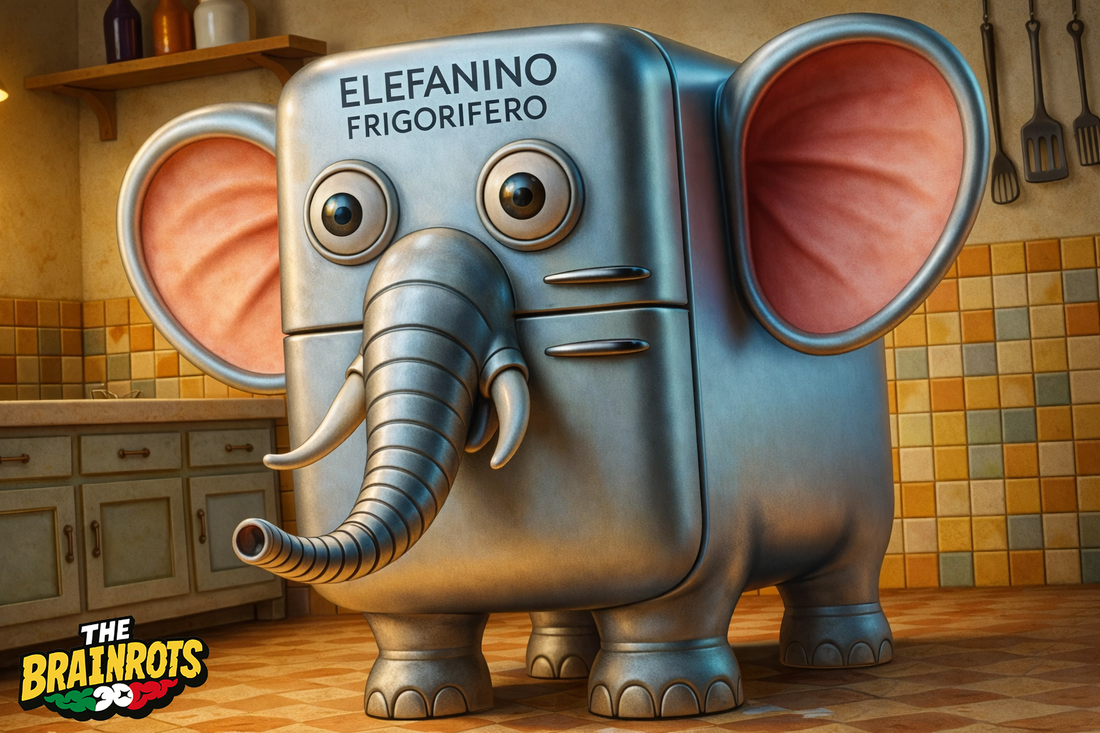 🐘📦 Elefantino Frigorifero - L'Elefantino che Tiene Freschi i Tuoi Meme