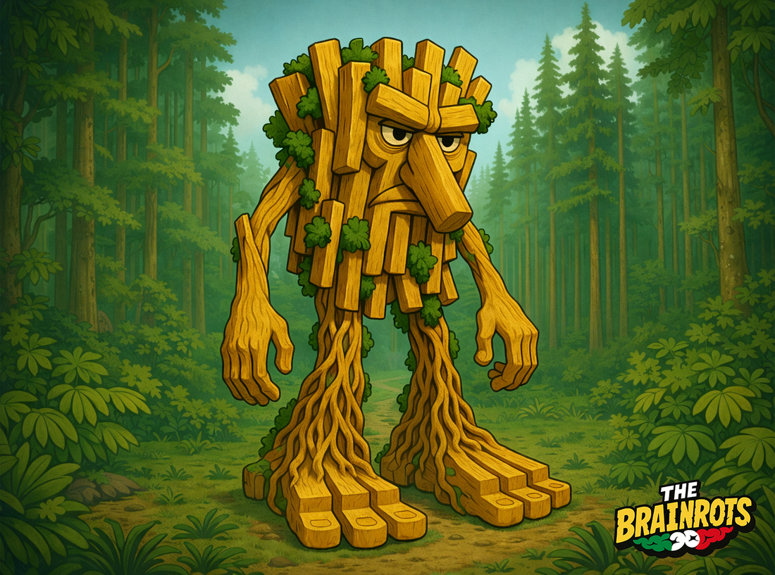 🌲🍟 Gnam Gnam Patatin – Il Guardiano Croccante del Bosco