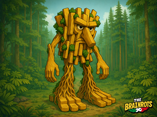 🌲🍟 Gnam Gnam Patatin – Il Guardiano Croccante del Bosco