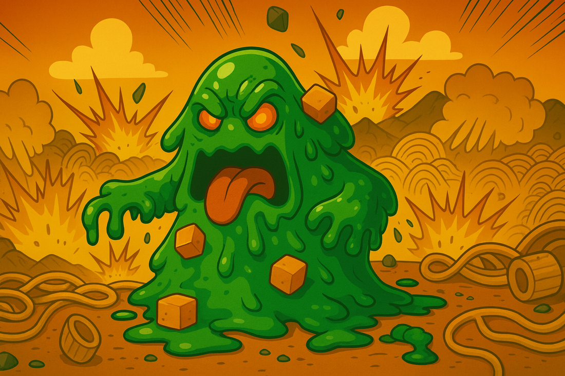 💚 Gommosoup: Il Terrore Gelatinoso di Pastaland