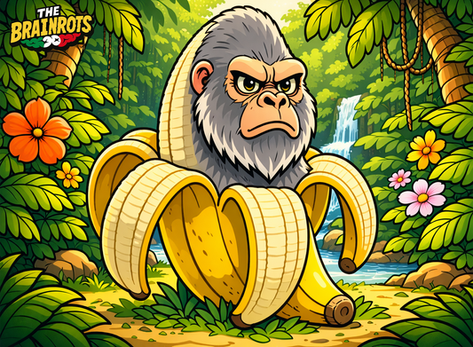 🍌🦍 Gorillini Bananini - La Bestia Bucciosa