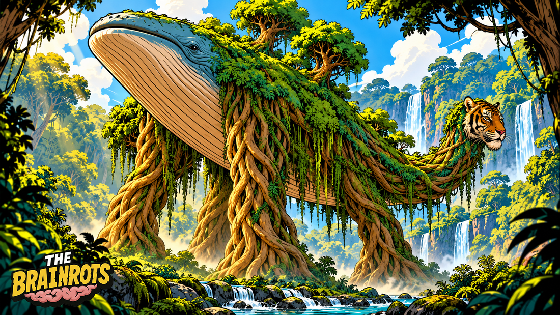 🐋🌳 Grr Grr Balaboom – La Dea della Natura e madre di Brr Brr Patapim