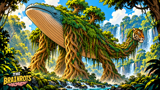 🐋🌳 Grr Grr Balaboom – La Dea della Natura e madre di Brr Brr Patapim