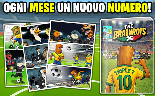 🧠⚽ THE BRAINROTS N.10 STA ARRIVANDO!