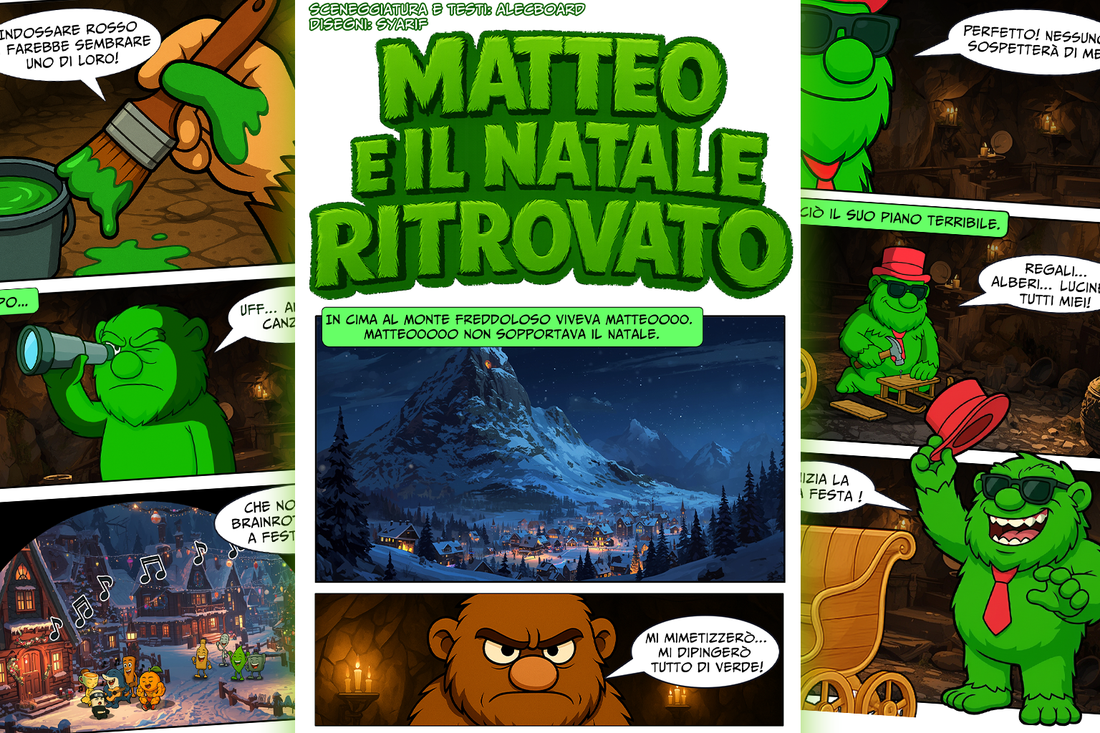 Storia: Matteo e il Natale Ritrovato (The Brainrots n.4)