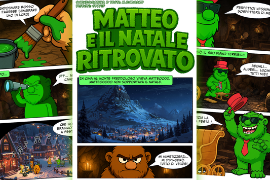 Storia: Matteo e il Natale Ritrovato (The Brainrots n.4)