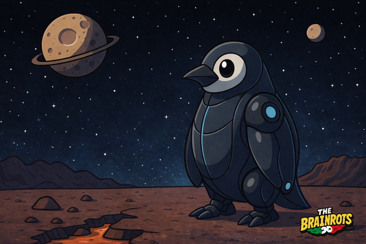 🐧🪐 Pinguino Mercurio Mercuriale - il viaggiatore cosmico