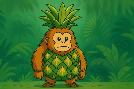 🐒🍍 Orangutini Ananasini: La Scimmia Fruttata