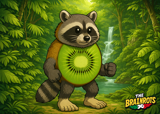 🥝🦝 Pipi Kiwi - Il Kiwi Procione Vagabondo