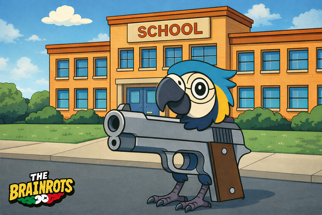 🔫🦜 Pappagallo Pistola - L’uccello armato