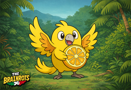 🍋🦜 perochello lemonchello - il pappagallo limone