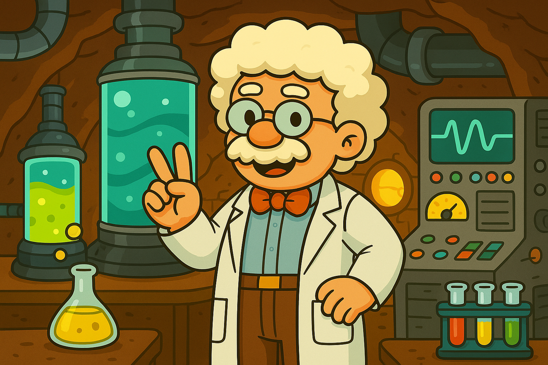 🧪 Professor Ricottino: Il Genio Soffice di Pastalandia