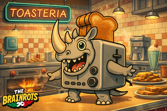 🦏🍞 Rhino Toasterino - Il rinoceronte tostapane