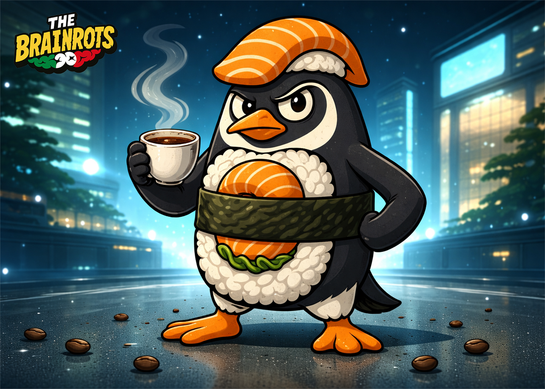 🍣🐧 Sigma Boy - Il Pinguino Sushi