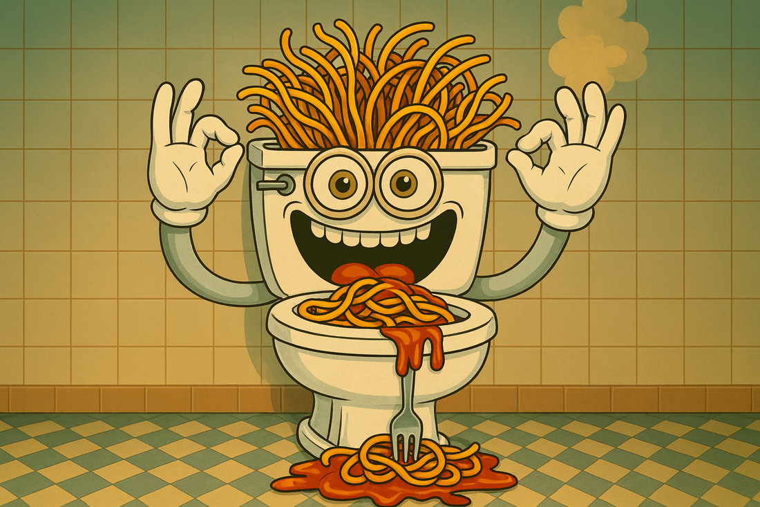 🍝🚽 Spaghetti Tualetti - Lo Chef Maledetto del Bagno di Pastalandia