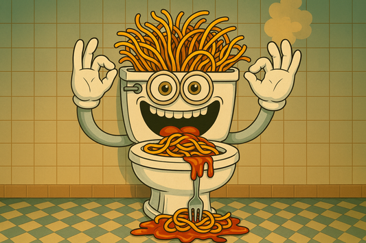 🍝🚽 Spaghetti Tualetti - Lo Chef Maledetto del Bagno di Pastalandia