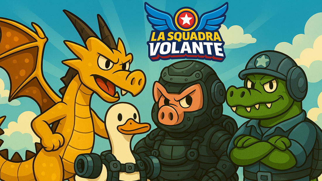 🛩️ La Squadra Volante: Gli Eroi Leggendari di Pastalandia