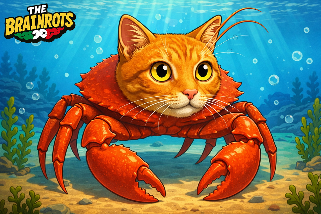 🦀🐱 Trap Trap - Troppi Troppi : il granchio-gatto